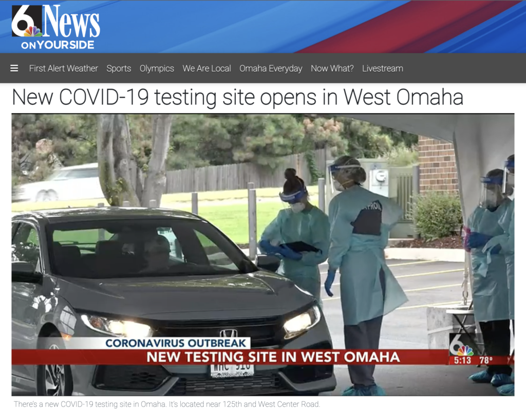 VNA COVID-19 Testing Sites Media Coverage