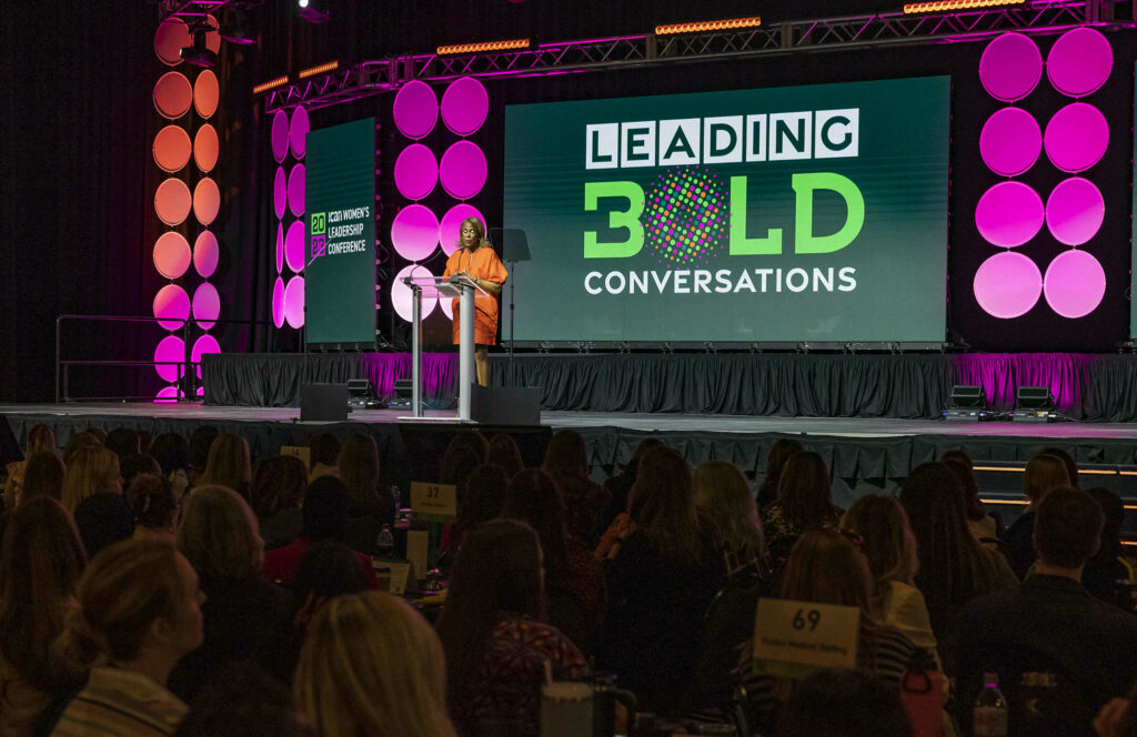 2023 Women's Leadership Conference stage